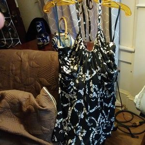 White House Black Market halter style top.